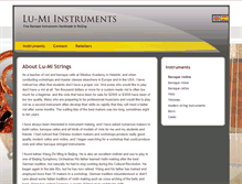 Tablet Screenshot of lumi-strings.fi